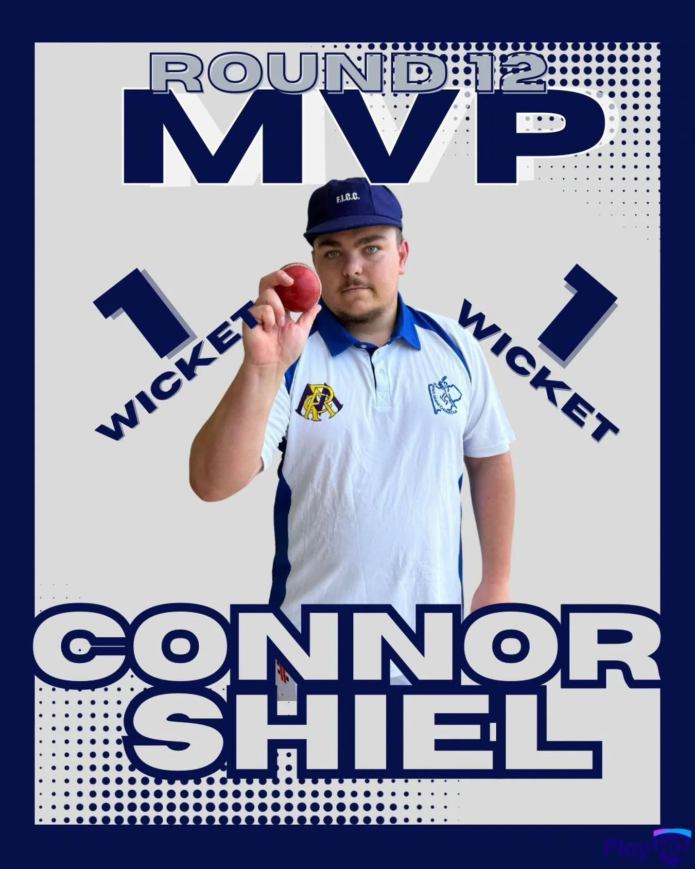 Round 12 MVP &ndash; Connor Shiel 🏏

Connor Shiel earns this week&rsquo;s MVP honours after claiming his first wicket for the Island! A great moment and reward for his efforts.

Connor finished with 1/15 off 2 overs, making an impact with the ball a