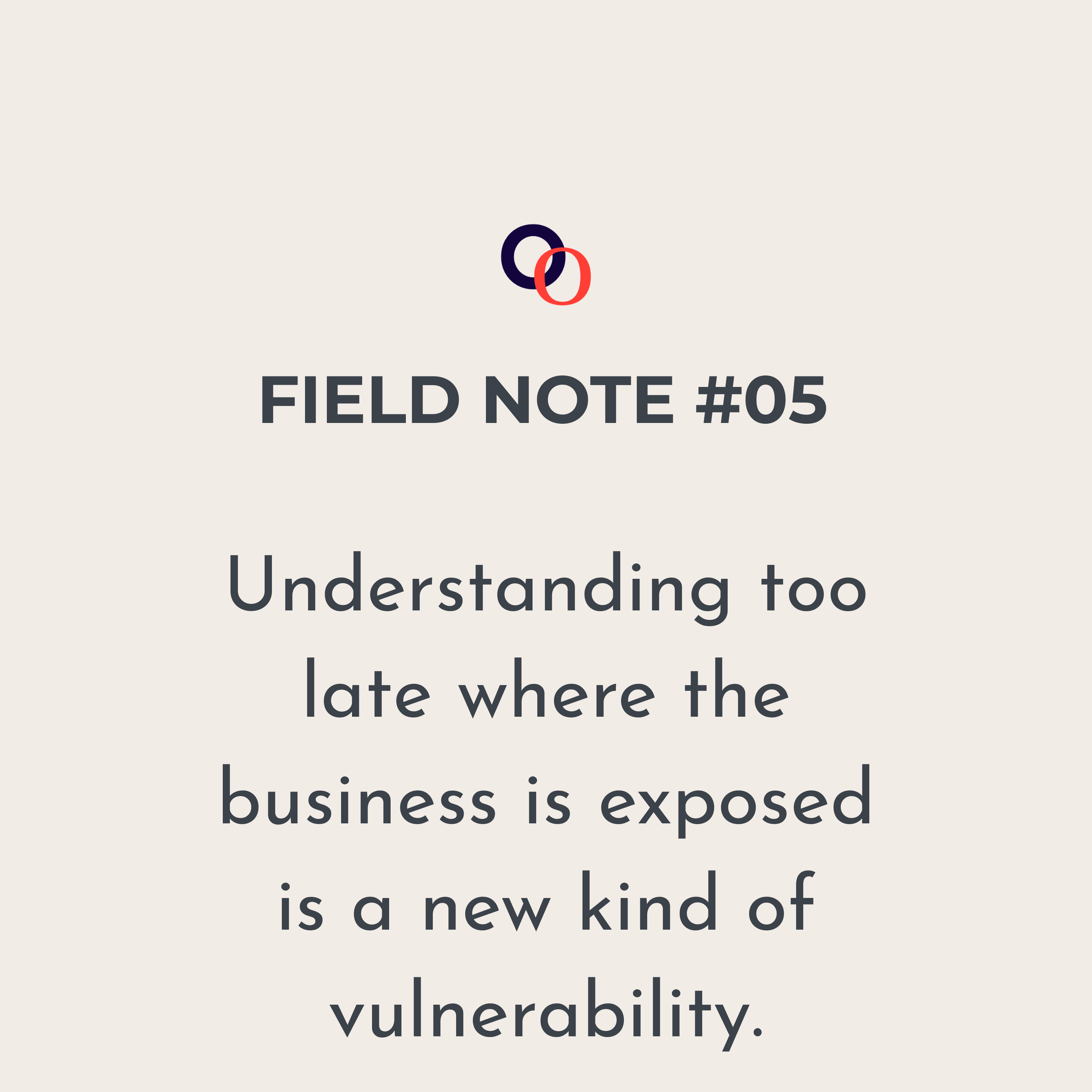 How External Instability Becomes Operational Risk