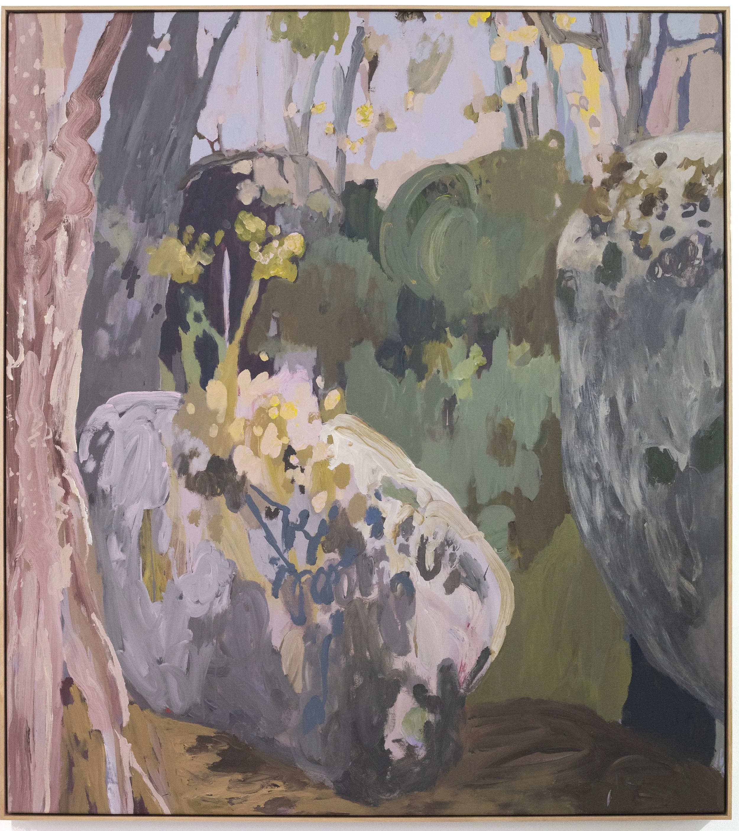 Betwixt, 135 x 120 cm, acrylic on canvas, 2021
