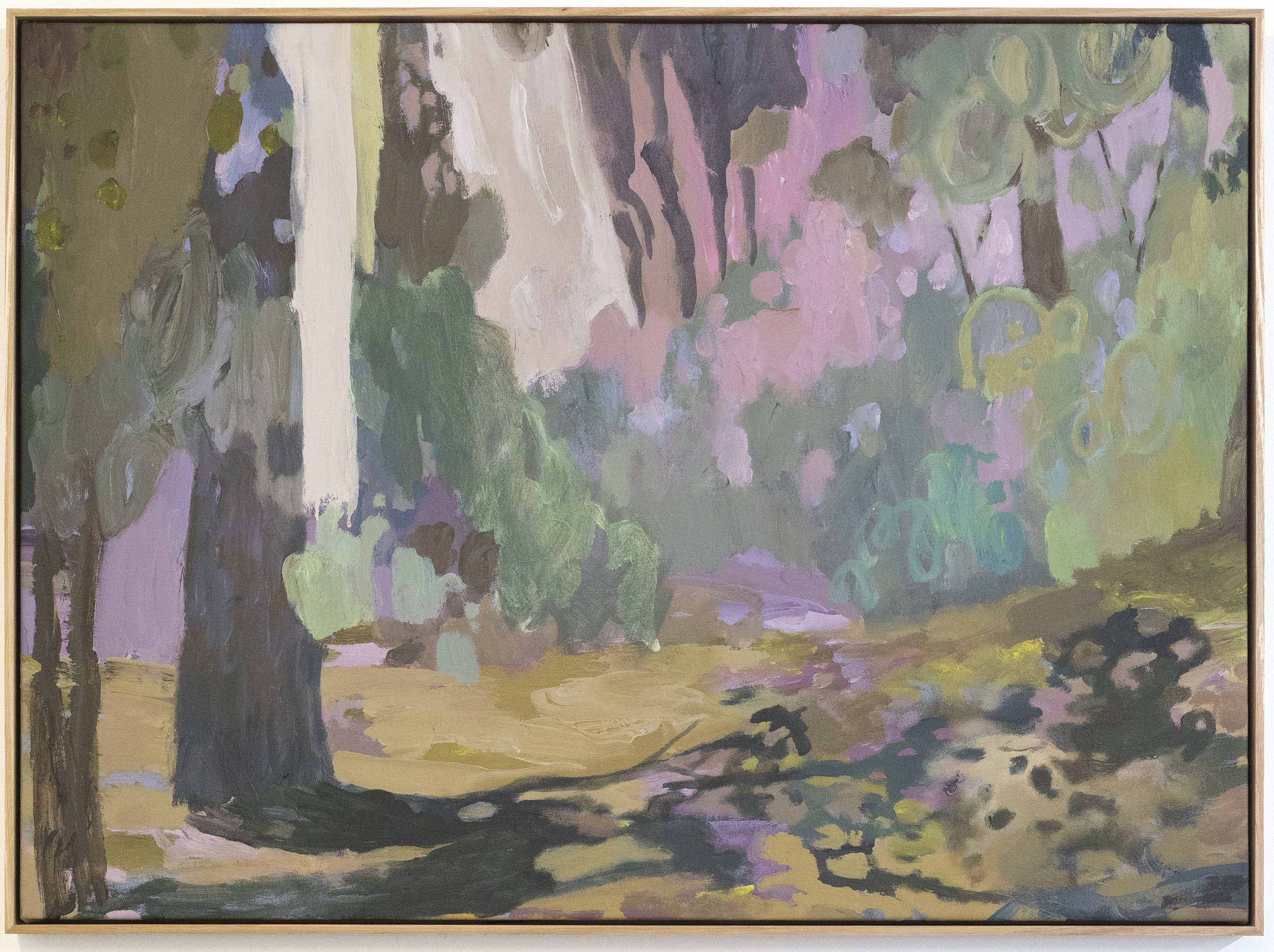 Eltham Loop With You (4), 70 x 95 cm, acrylic on canvas, 2021