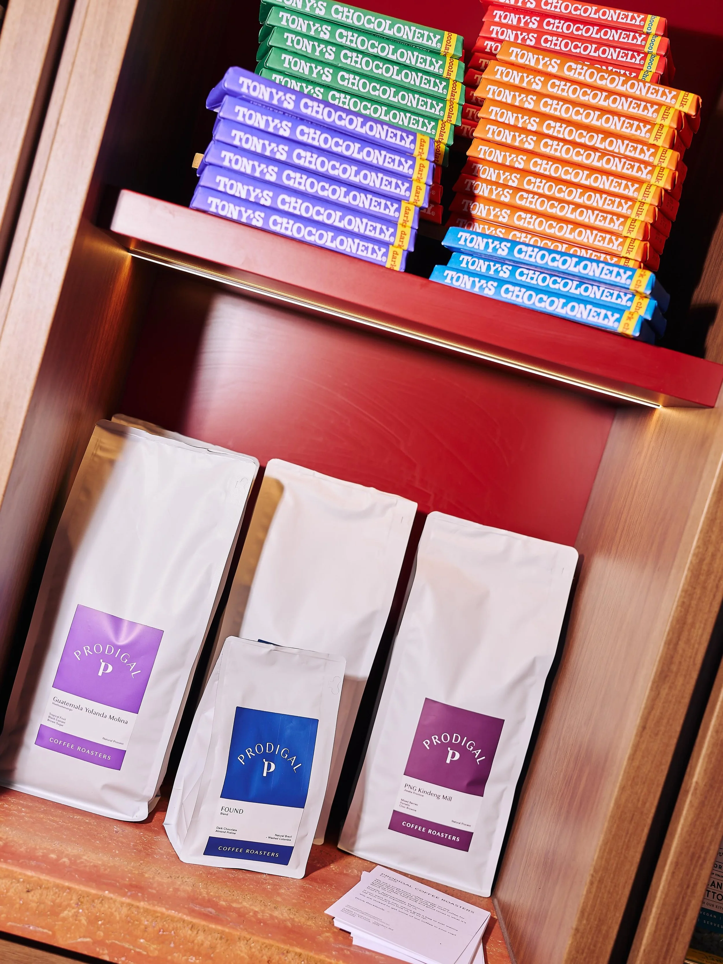 Peruse the Pantry and take a little bit of Milkbar home with you. No one ever regretted a little more @prodigalcoffeeroasters in their life. We can grind it for espresso, stovetop, French-press - however you have it.

#milkbarathome #docklandsmelbour