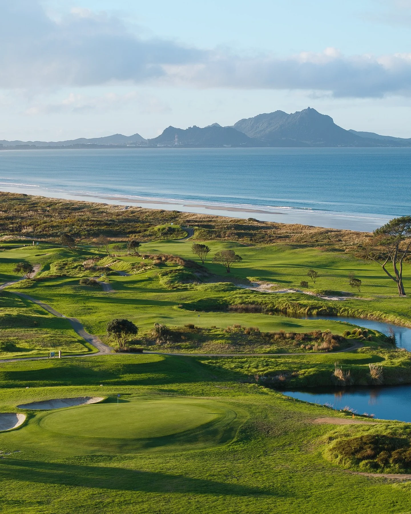 @waipugolfclub showing off, even in winter 🌊