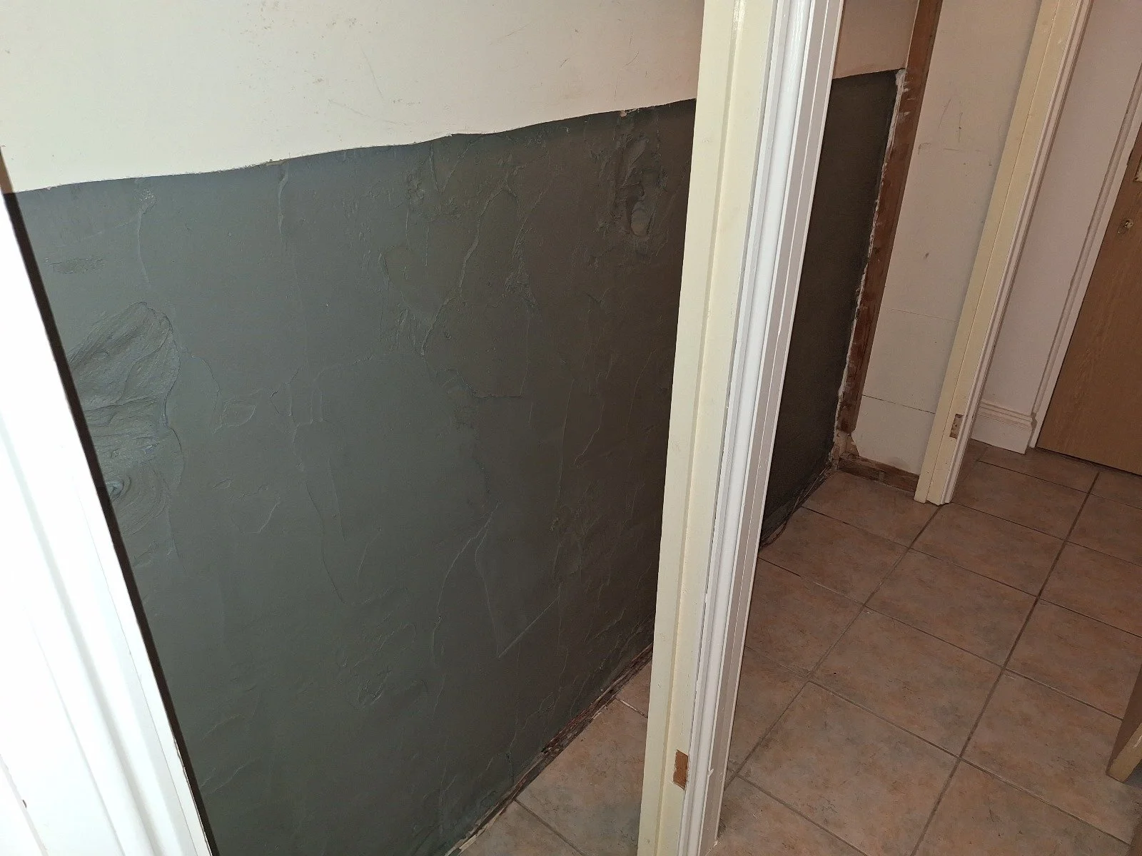 Tanking ensures no moisture can penetrate through to reach the internal surfaces of the treated walls.