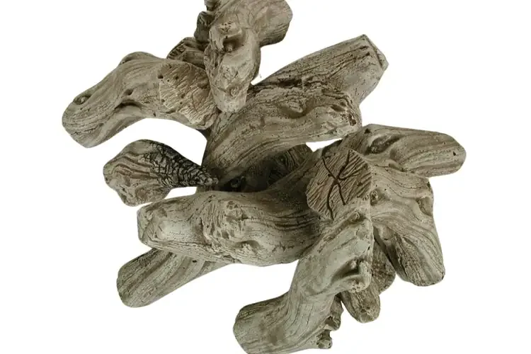 Rasmussen 18" Manzanita Driftwood FP18D Fire Pit Gas Logs Top view