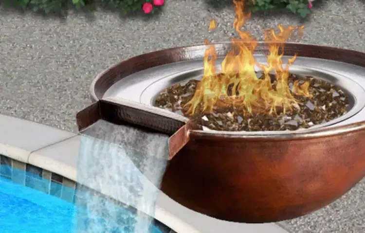 HPC 31" Hammered Tempe Series Copper Bowl