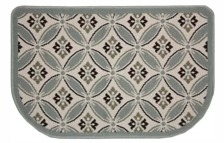 Pilgrim Textured Weave Concentric Hearth Rug