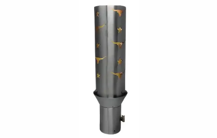Bull & Star Fire Torch – Sleek Stainless Steel Outdoor Gas Torch