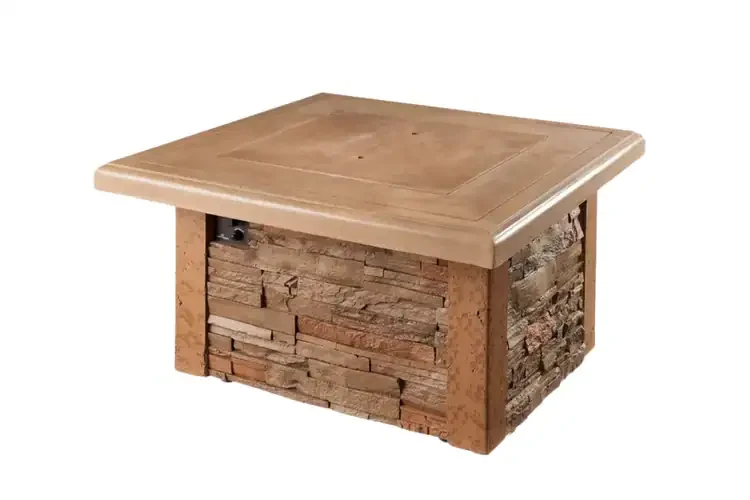 Sierra 43" Square Gas Fire Pit Table Cover