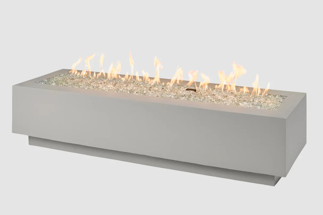 Cove Linear Natural Grey 72" Gas Fire Pit Table