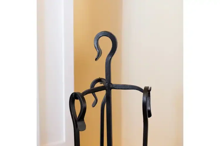 Berlin Fireplace Tool Set With Stable Tripod