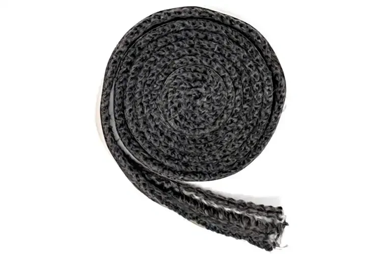 11/16" Black Self-Adhesive Wood Stove Window Gasket | 5 ft and 7 ft
