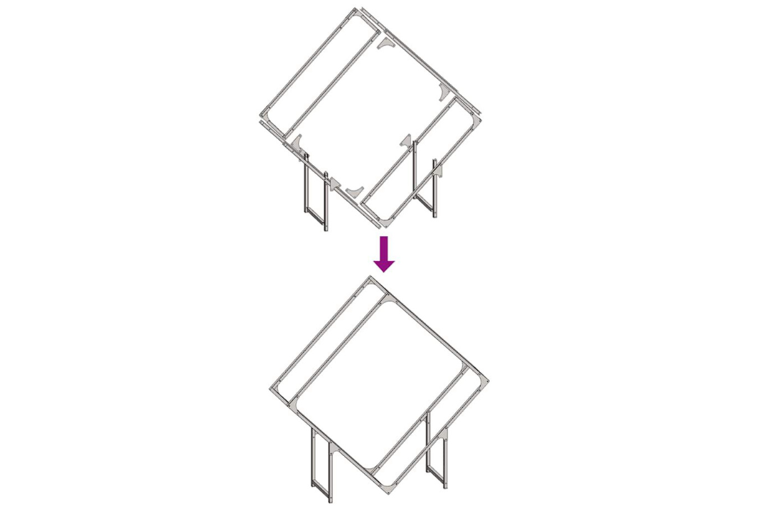 Firewood Rack 100 x 25 x 100 cm in White Made of Cold-Rolled Steel Easy Assembly