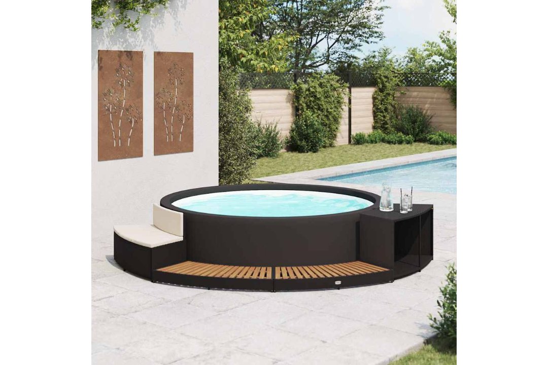 Spa Surround with Storage & Mini Sofa