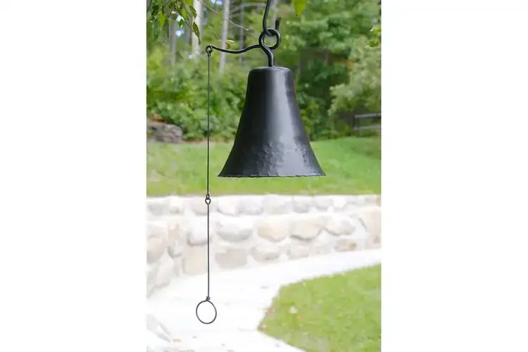 Aesthetic Large Wrought Iron Knocker Bell
