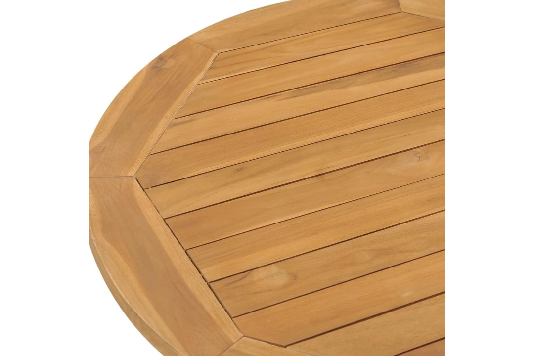 Sunhaven 5-Piece Teak Patio Dining Set – Ultra-Strong Table