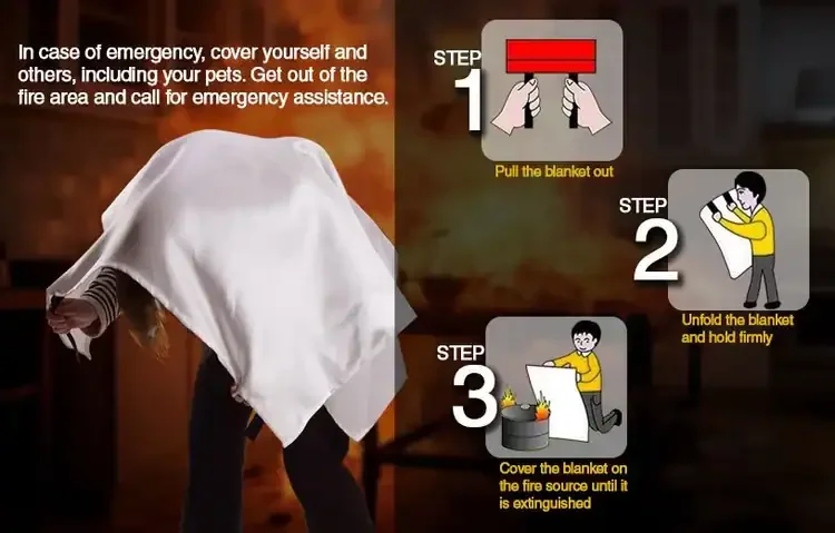 How To Use The Fire Blanket