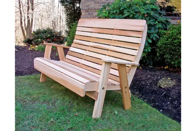 Cedar Twin Ponds Furniture Collection Bench