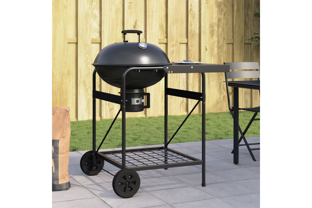 Outdoor Grill with Wheels
