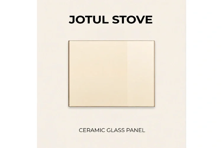 Jotul F 145 Replacement Ceramic Glass Panels – 10 13/16" x 11 3/8"