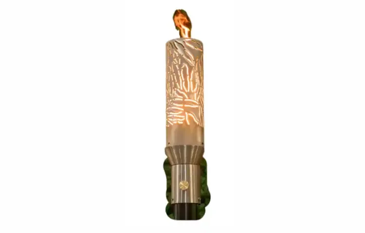 Tropical Stainless Steel Gas Tiki Torch Head