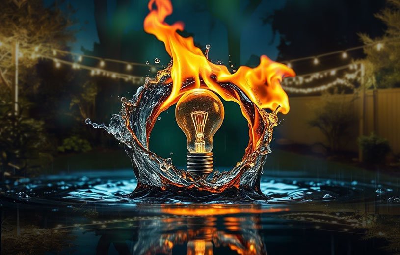 Designing with Fire And Water: The Ultimate Backyard Glow-Up