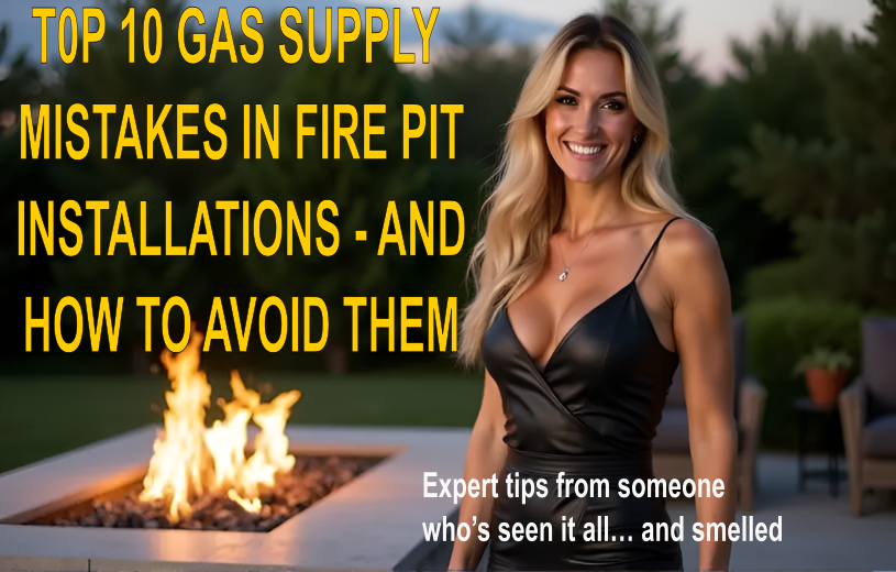 Top 10 Gas Supply Mistakes in Fire Pit Installations—And How to Avoid Them