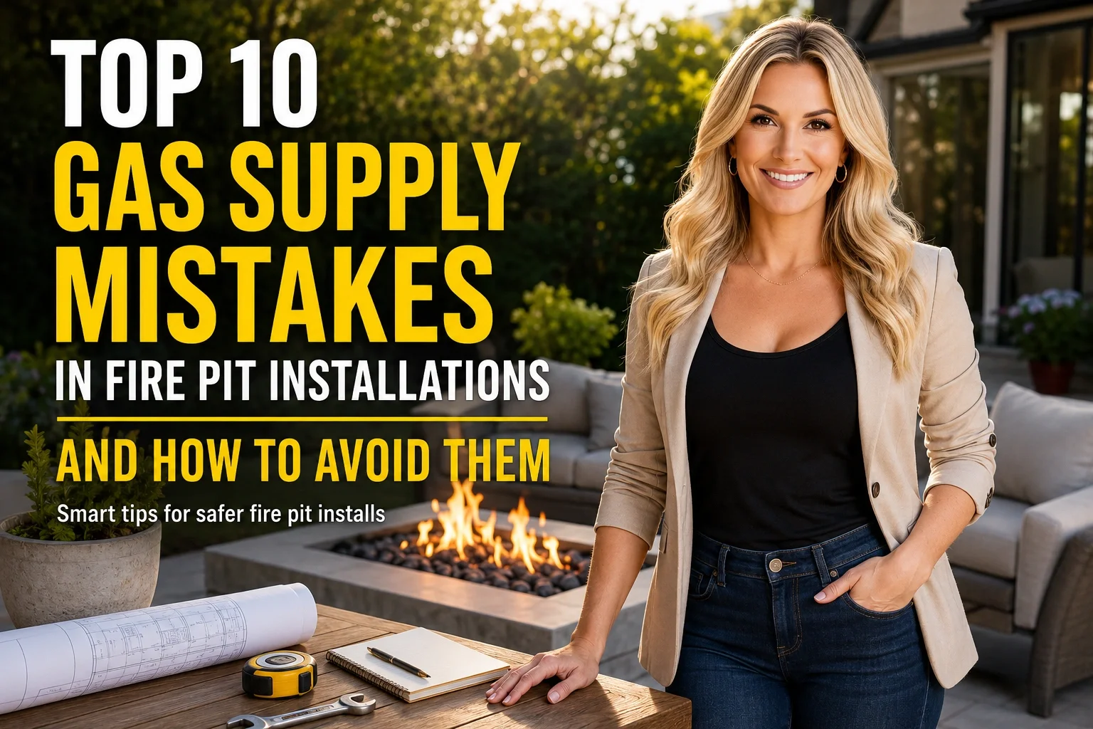 Top 10 Gas Supply Mistakes in Fire Pit Installations—And How to Avoid Them