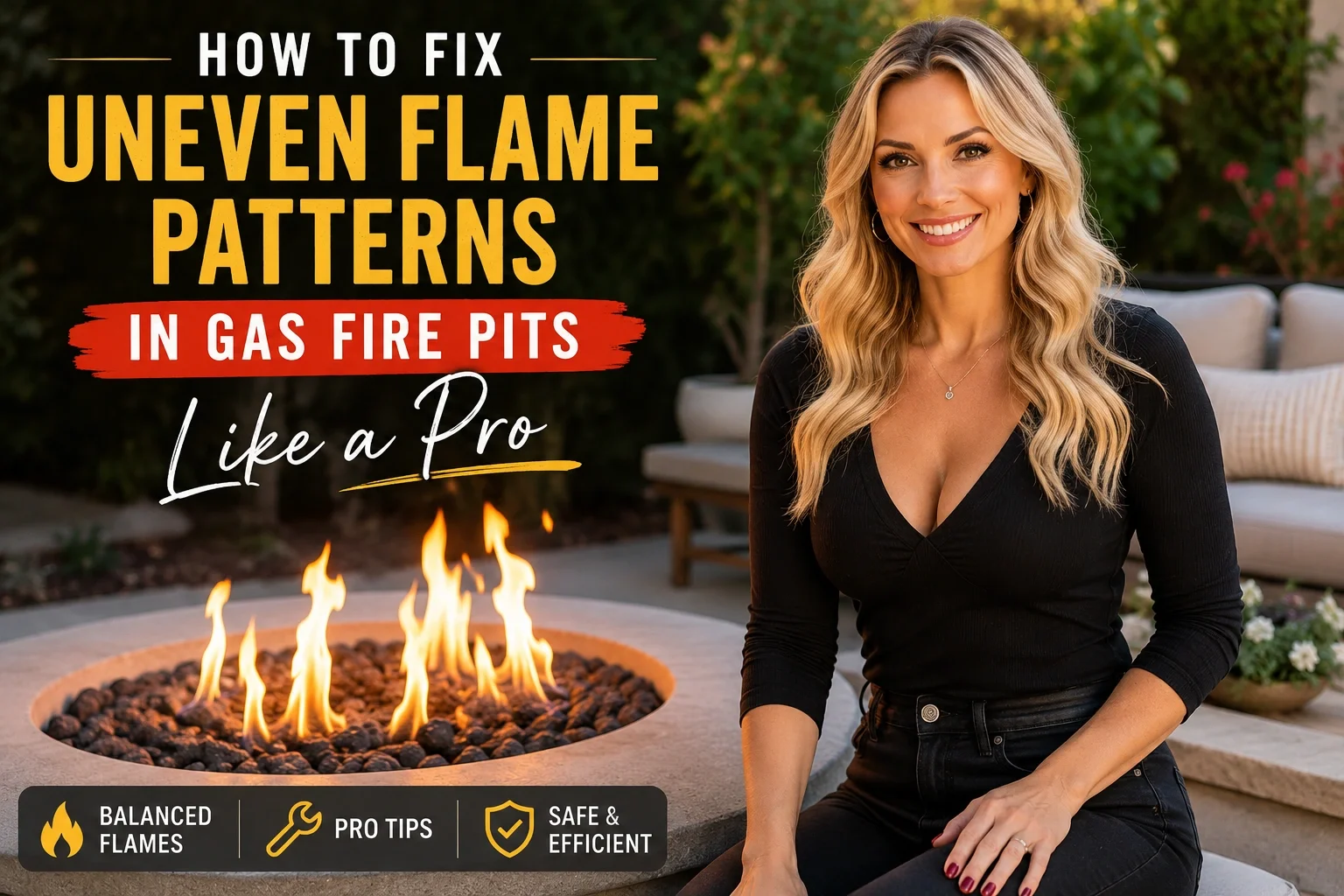 Uneven Flame Drama: Why Your Gas Fire Pit is Acting Moody—and How to Fix It