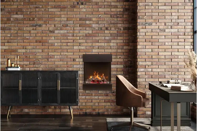 Amantii Cube 2026WM Lumina Freestand Electric Fireplace