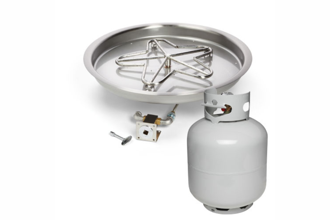 HPC Round Bowl Inserts MatchLit Ignition Standard Burner Small Tank