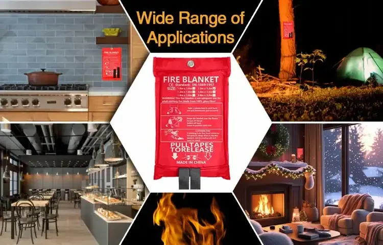 Emergency Fire Blanket Wide Range Of Use