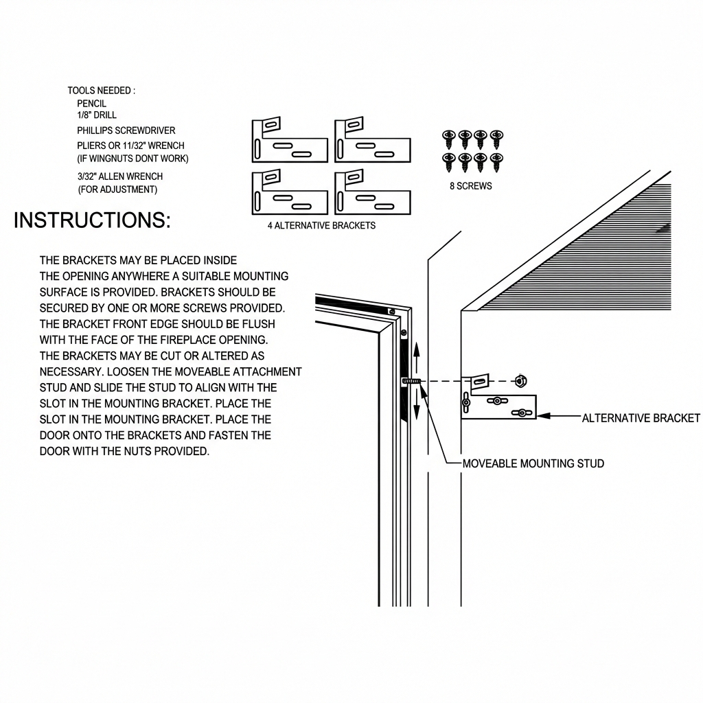 DS Alternative Mounting Brackets Where To Install Manual