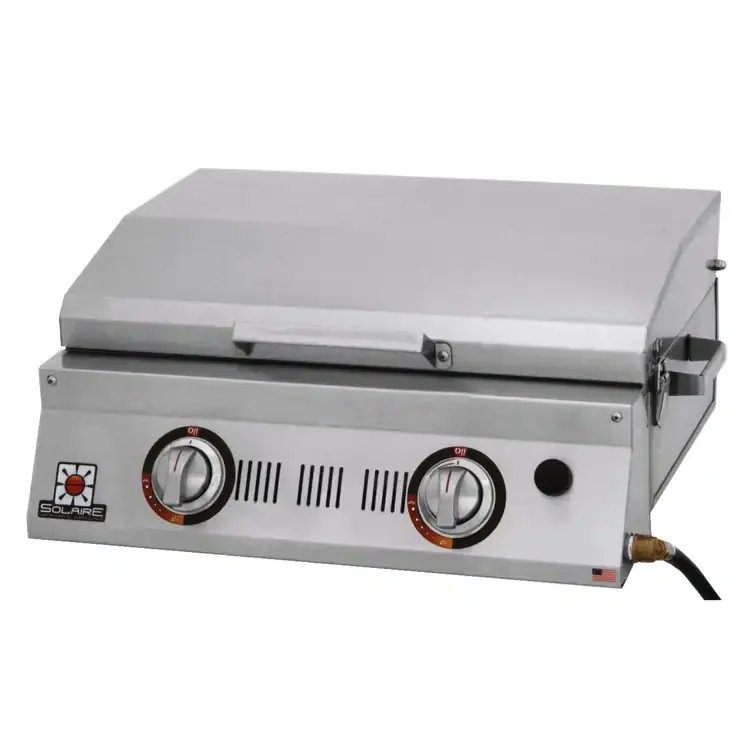 Solaire AllAbout Double Burner Table Top Infrared Grill