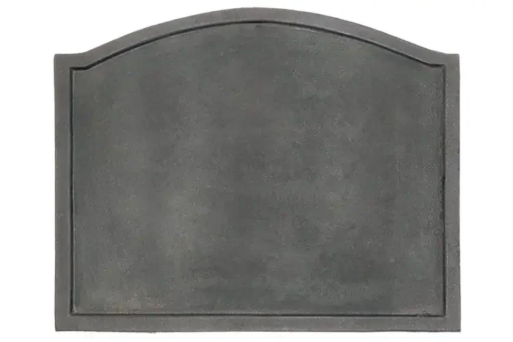 Large Plain Cast Iron Fireback