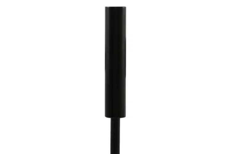 Neoclassic Fireplace Tool Set in Black & Square Base Handle Details