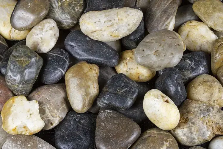 Triple Cascade Fountain Kit – GFRC Rock Water Feature for Outdoor Spaces With Mixed Color Pebbles
