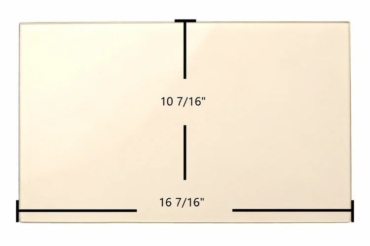 Blaze King KE1107 Ceramic Glass Panel – 16 7/16" x 10 7/16"