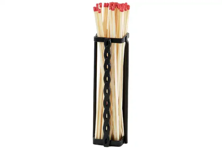Functional Twisted Rope Match Holder