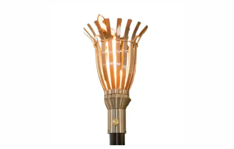 Basket Stainless Steel Gas Tiki Torch Head