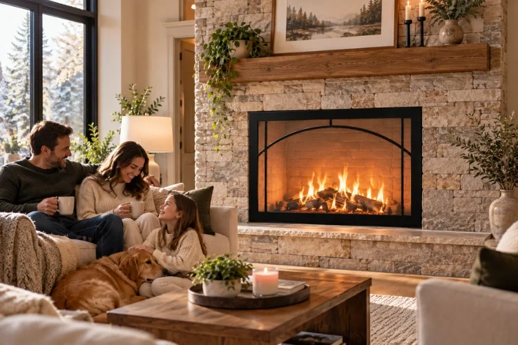 Amantii Arch Trim Kit for TRD Electric Fireplaces