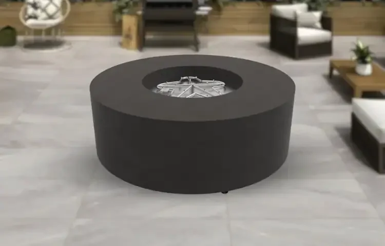 HPC Agni Round Fire Pit Enclosure Electronic Ignition Series in Java