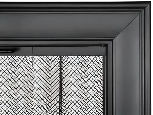 Celebrity Fireplace Door Corner Detail