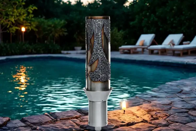 Fire by Design Birds of Paradise Manual Light Tiki Torch