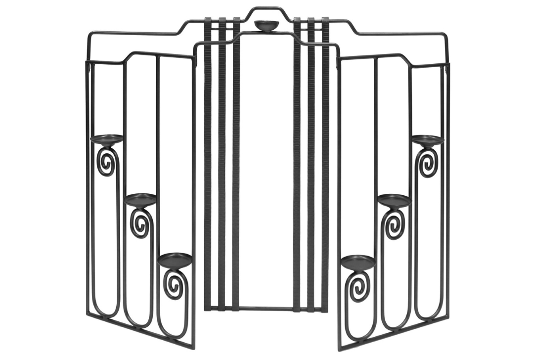 Waterfall Summer Screen Made from Wrought Iron