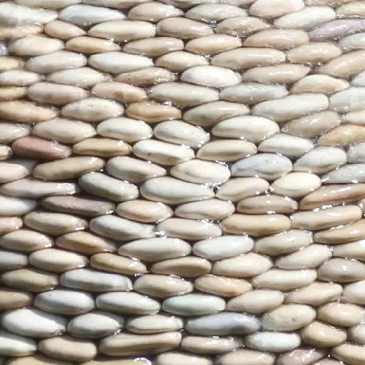 Small Pebble Sphere Fountain Kits in Tan Pebbles