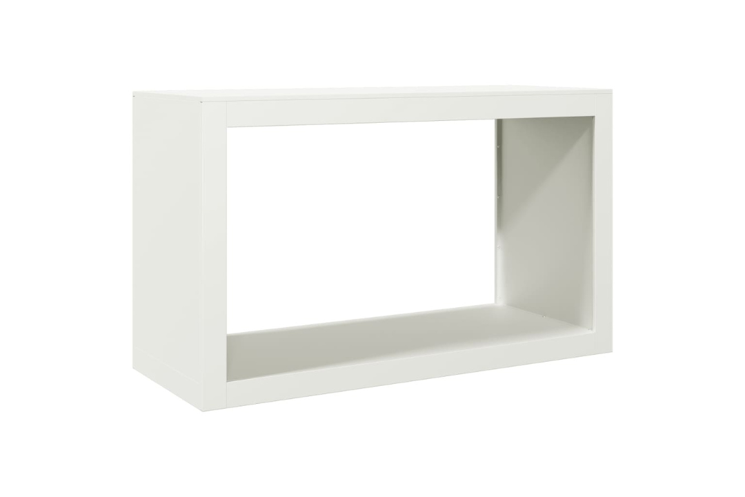Firewood Rack 100 x 40 x 60 cm in White
