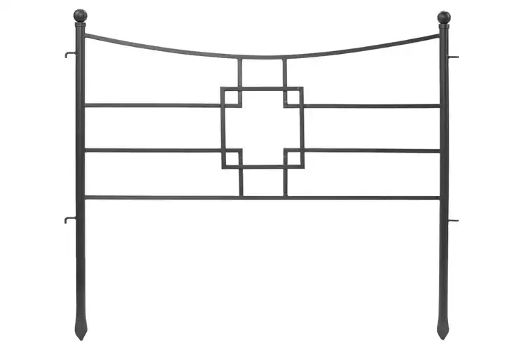 Square-on-Squares Fence Section Details