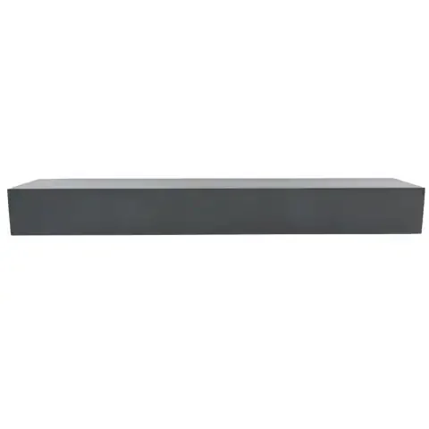 Modern Cast Stone Non Combustible Mantel Shelf Front View