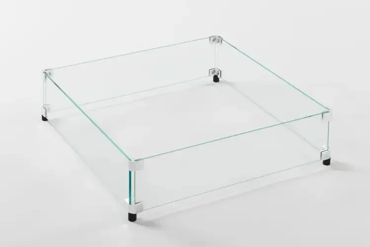Square Glass Wind Guard