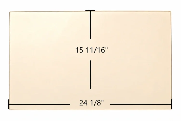 Regency Horizon HRI3E Ceramic Glass Panel – 24 1/8" x 15 11/16"